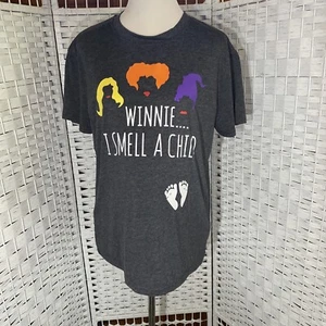 Maternity Tee Women's Large Graphic T Shirt Sanderson Hocus Pocus - Picture 1 of 11