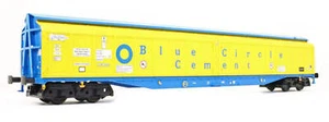 Heljan 5024 OO Gauge Cargowaggon IWB Bogie Van Blue Circle Cement - Picture 1 of 2