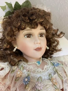 Duck House Heirloom Victorian 18" Doll Series 2135/5.000 Tags COA "Ina" Vintage - Bild 1 von 12