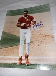 Lancha Jones Cincinnati Reds Firmado Autógrafo 8x10 Apodo “The Love Boat” - Imagen 1 de 2