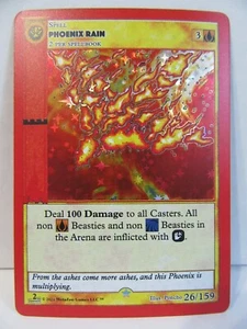 Metazoo Cryptid Nation Card 2nd Edition 26/159 Phoenix Rain - FULL HOLO Mint PSA - Picture 1 of 2