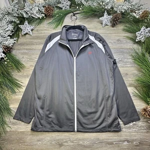 Walgreens Uniform Jacket Men Size Large Fullzip Excellent Condition Gray - Picture 1 of 14