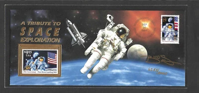 1994 SPACE ACHIEVEMENT LIMITED EDITION SIGNED COVER w/ PRESENTATION FOLDER - Image 1 of 3