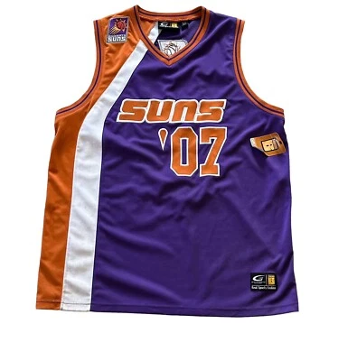 Nueva con etiquetas Camiseta Phoenix Suns Para Hombres XL G-III Deportes Carl Banks Cosida Logo Grande DEFECTOS DE LA NBA Foto 1 de 4