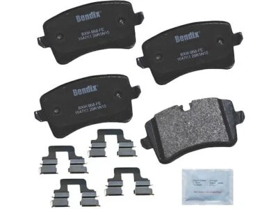 Juego de pastillas de freno traseras Bendix 59367ZMXC 2012 2013 2014 para Audi A8 Quattro 2011-2018 Foto 1 de 2
