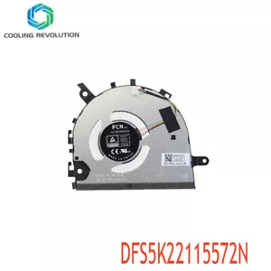 Laptop CPU Cooling Fan For Lenovo V14 G3 ABA 82TU V14 G3 IAP 82TS FRU 5F10S14005 - Picture 1 of 2