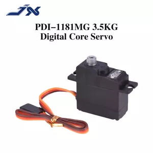 JX Servo PDI-1181MG 18 g 3,5 kg servo digitale ingranaggio in metallo per auto WPL 144001 RC - Foto 1 di 11