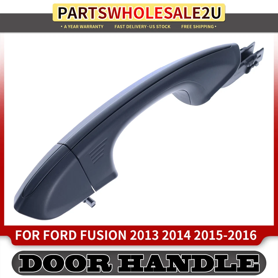 Manija de puerta exterior izquierda negra del conductor delantero para Ford Fusion 2013 2014 2015 2016 Foto 1 de 4