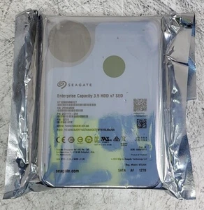 SEAGATE 2GY111-268 ST12000NM0127 Hard Drive 3.5" 12TB SATA - Picture 1 of 2