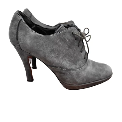 Joan & David Zapatos de salón para mujer Talla 6,5 Gris Gamuza Botines Tacones CJSage Foto 1 de 4
