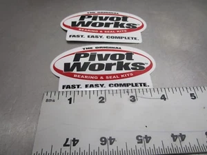 Pivot Works Decal Sticker 2-pack - Picture 1 of 2