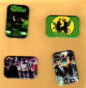 THE GREEN HORNET 4 REFRIGERATOR MAGNET 2" X 3" WITH ROUNDED CORNER - Picture 1 of 6
