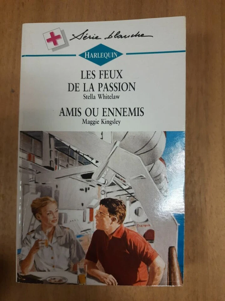 Harlequin N.344 - Les feux de la passion / Amis ou ennemis | Bon état - Photo 1/1