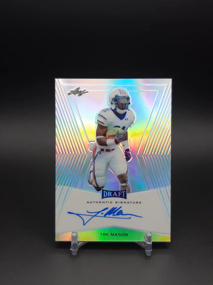 2014 Leaf Metal Draft Tre Mason #BA-TM1 Rookie Auto RC - Image 1 of 2