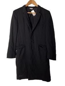 COMME des GARCONS HOMME PLUS Tailored Jacket S Wool BLK Solid PT J005 - Picture 1 of 8