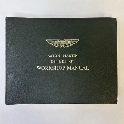 Manual de taller ASTON MARTIN DB4 y DB4 GT Foto 1 de 4