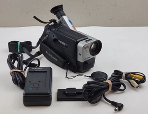 Samsung myCam SCA30 Video8 Tape Video Camera Camcorder w/ Power Supply - WORKS! - Picture 1 of 10
