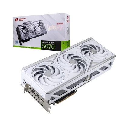 Colorful iGame GeForce RTX 5070 Vulcan W OC 12GB GDDR7 Graphics card - Image 1 of 4