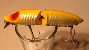 SEÑUELO FLOTADOR VINTAGE HEDDON ARTICULADO RIVER RUNT SPOOK 3,75" - Imagen 1 de 3