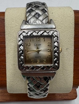 Винтажные женские кварцевые часы Colezio японский механизм тканый браслет браслет 90-е - Изображение 1 из 4