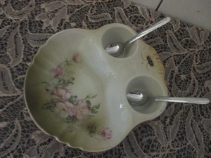 Vtg Nippon Hand Painted Nut & Berry Bowl - Picture 1 of 6