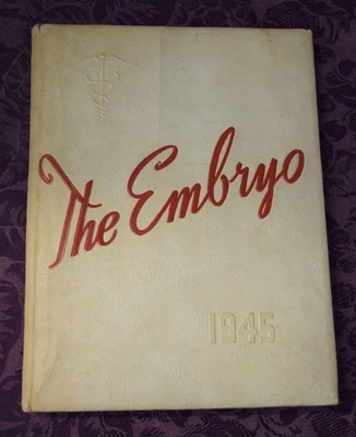 Hillcrest Medical School of Nursing Tulsa OK 1945 Yearbook Annual The Embryo - Image 1 of 4
