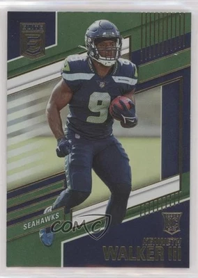 2022 Panini Donruss Elite Rookies Green Kenneth Walker III #110 Rookie RC - Image 1 of 2