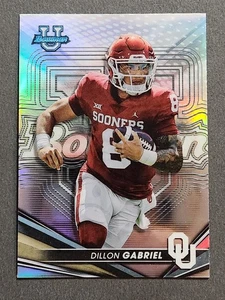 2022 Topps Bowman's Best University Football #53 Dillon Gabriel rifrattore - Foto 1 di 2