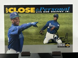 1994 Collector’s Choice Ken Griffey Jr. #634 Up Close & Personal Silver Script - Picture 1 of 2