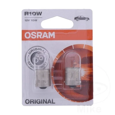 OSRAM Bulb 12V 5W Ba15S Twin Blister Pack Fits Honda VF 750 F Interceptor V45 - Изображение 1 из 4