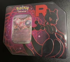 12 x Juego de cartas coleccionables Pokémon Destined Rivals Team Rocket Tin Mewtwo EX ¡TOTALMENTE NUEVO EN MANO! - Imagen 1 de 1