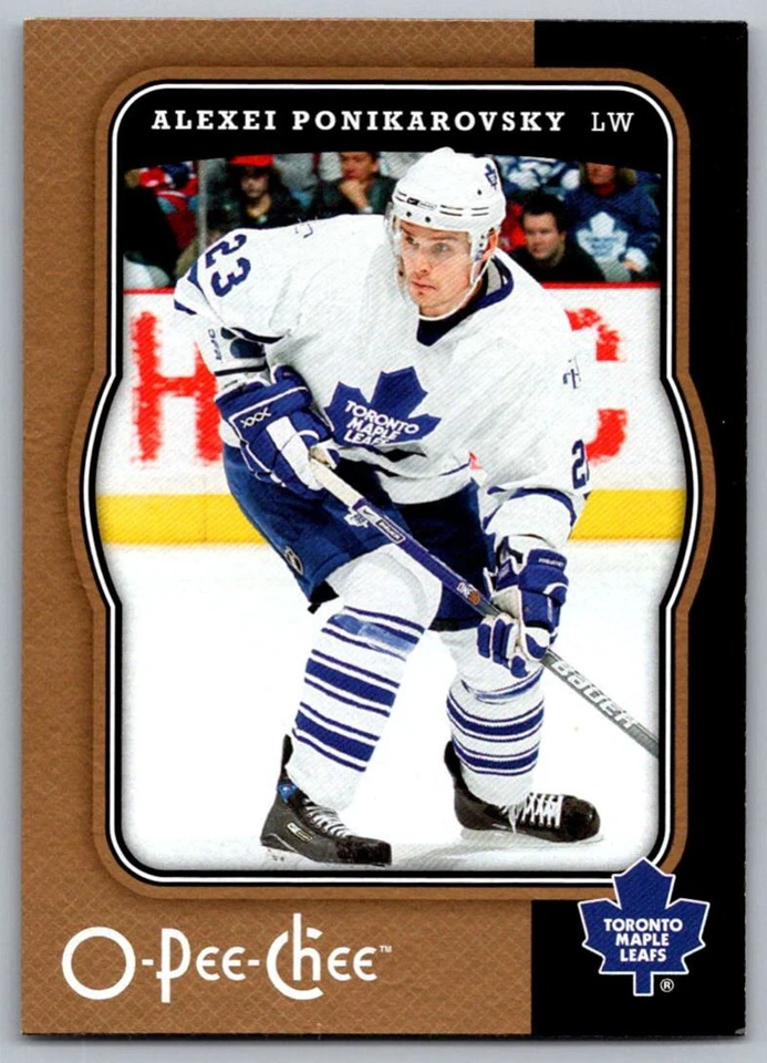 2007-08 O-Pee-Chee Alexei Ponikarovsky Toronto Maple Leafs #456 - Image 1 of 2