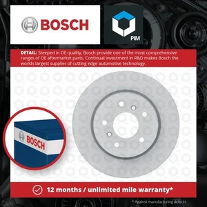 2x Brake Discs Pair Solid fits RENAULT KADJAR 1.2 Rear 15 to 18 H5F408 289.5mm - Picture 1 of 6