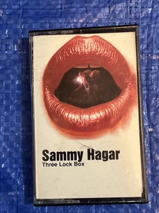 SAMMY HAGAR Three Lock Box (CASSETTE TAPE) 📼 1982, Geffen Records - Picture 1 of 4