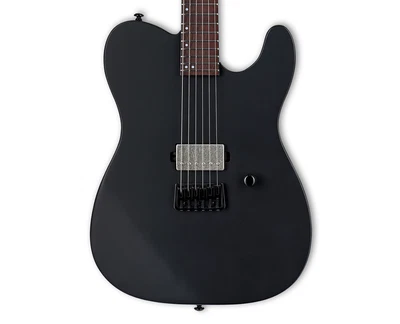 Guitarra eléctrica ESP LTD TE-201 - negra con diapasón de palo de rosa Foto 1 de 4