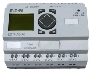 EATON EZ719 AC RC 2 uscita relè programmabile 6X relè 8A ingresso 12XAC 100-240 VA - Foto 1 di 3