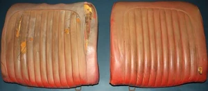 Cojines de respaldo de asiento Corvette 1953 1954 1955 OEM, 1 par - Imagen 1 de 11