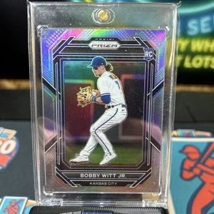 2023 Panini Prizm #254 Bobby Witt Jr RC Rookie Card Silver Holo KC Royals Card - Picture 1 of 6