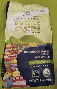 3 Pack 🔥 12 oz Resi Medium Italian Roasted USDA & CCPB Organic  Ground Coffee - Picture 1 of 5