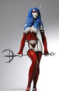 LINSNER SINFUL SUZI VARIANT RED KOSTÜM STATUE 1/6 SCALE BRANDNEU # 146 / 500 - Bild 1 von 5