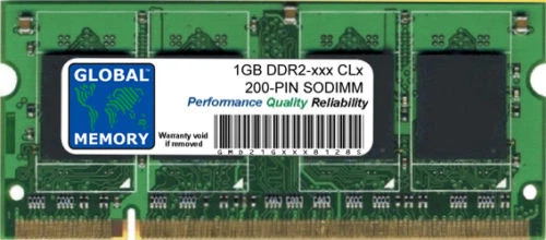 1GB DDR2 533MHz 667MHz 800MHz 200-PIN SODIMM MEMORY RAM FOR APPLE LAPTOP/PCs - Image 1 of 1