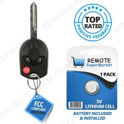 Replacement for Ford 2010-2015 Explorer 2001-2010 Sport Trac Remote Key Fob 3btn Foto 1 de 4