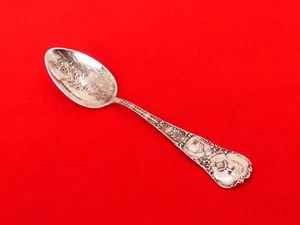 Very Rare 1909 Sterling Silver Ben Hur Chariot Race Souvenir Spoon XA-21 - Picture 1 of 8