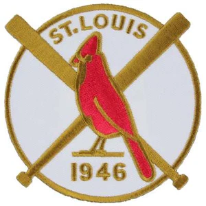 1946 St Louis Cardinals 6th MLB World Series Champions Jersey Sleeve Patch Logo - Picture 1 of 2