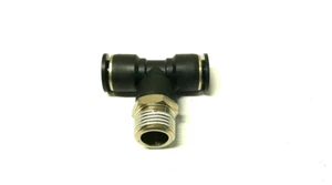 Push To Connect Branch Tee 1/2" Poly STC BT1/2N1/2K 750I2 - Picture 1 of 3