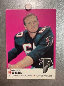 1969 Topps Football Karte Tommy Nobis Atlanta Falcons #93 EX-MT - Bild 1 von 2