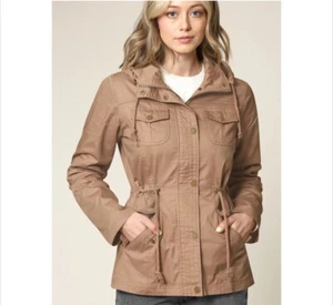 Chaqueta para mujer Made by Johnny color pequeño caqui anorak Parka  - Imagen 1 de 12