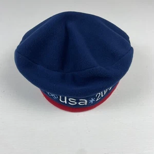 Roots 2002 U.S. Olympic Team Beret Blue New With Tags - Picture 1 of 7