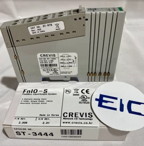 CREVIS ANALOG INPUT 4 CHANNELS 0-10VDC 14 BIT STATUS / ST-3444 - Picture 1 of 2