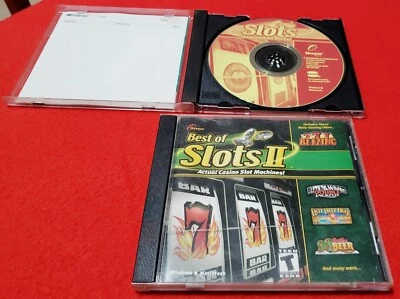 Used Masque Slots Actual Casino Slot Machines & Best of Slots II CDs PC / Mac - Image 1 of 4